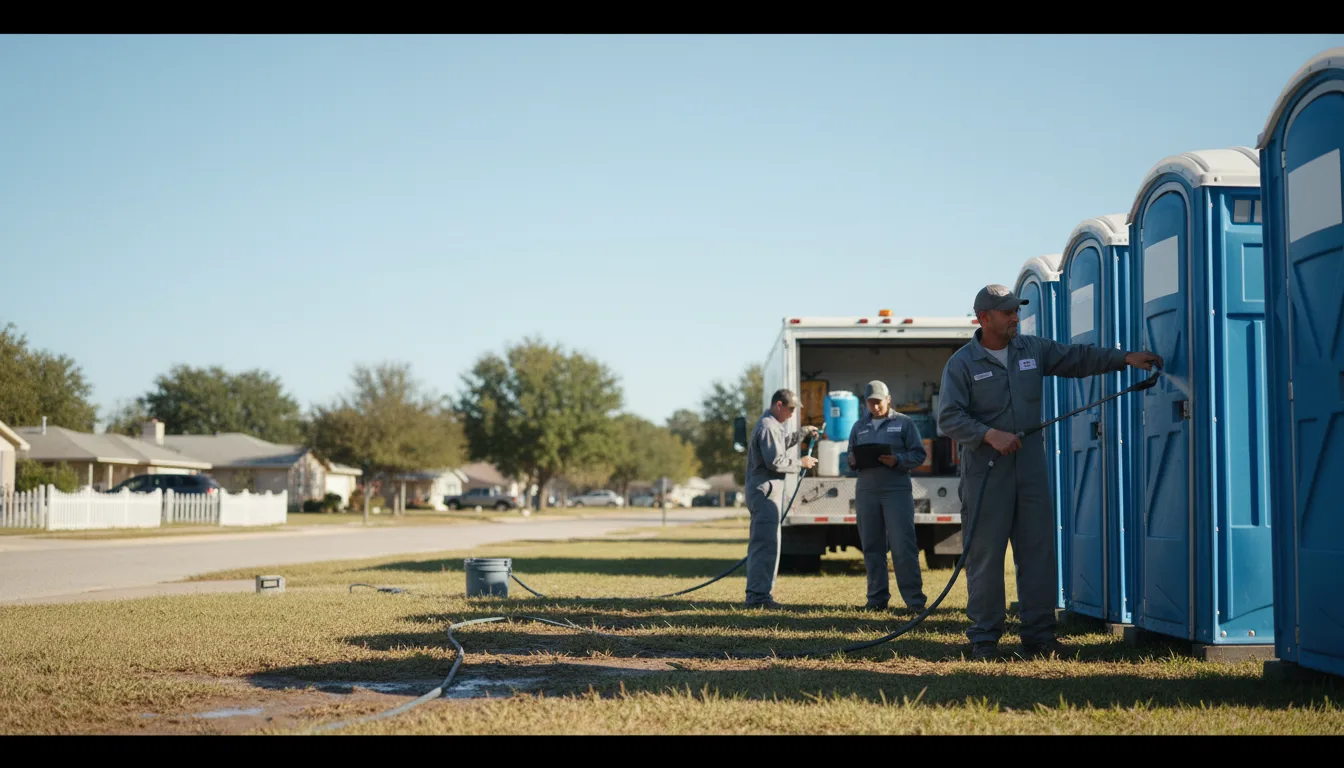 Long-Term Portable Toilet Rental in Tuttle, ND near me